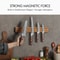 Acacia Wood Magnetic Knife Holder Wall Mount Kitchen Knife Storage Rack 1