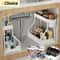 SlideEase 2 Tier Under Sink Organizer Pull Out Storage Drawer 0