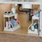 SlideEase 2 Tier Under Sink Organizer Pull Out Storage Drawer 1