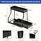 SlideEase 2 Tier Under Sink Organizer Pull Out Storage Drawer 5