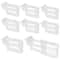 FreshSort Fridge Organizer Divider Clips Adjustable Shelf Partition Set 7