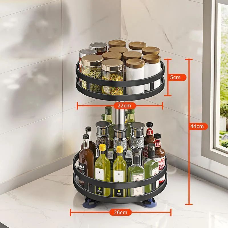 SpinEase 360 Rotating Storage Organizer Turntable 8