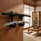 ZenDisplay Wooden Sword Wall Mount Rack Holder 0