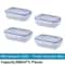 FreshLock Vacuum Food Storage Container Organizer Box 8