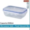 FreshLock Vacuum Food Storage Container Organizer Box 16