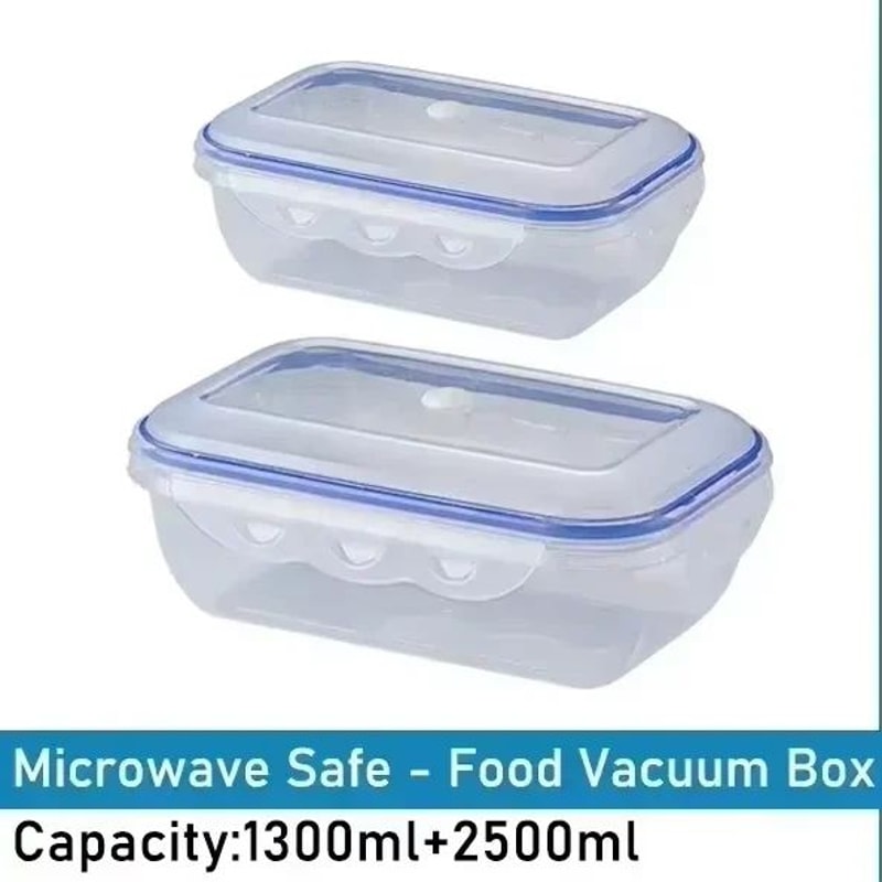 FreshLock Vacuum Food Storage Container Organizer Box 17