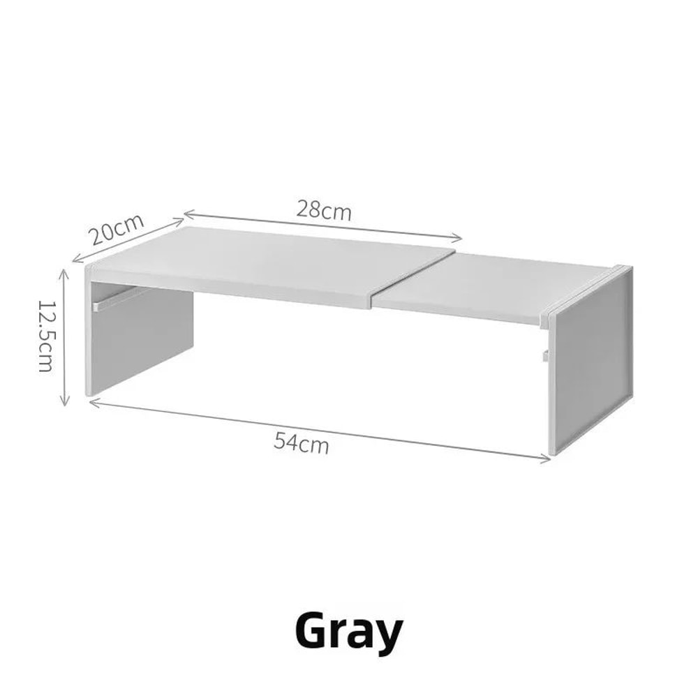 FlexiExpand Retractable Kitchen Shelf Organizer Rack 7