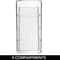 4 Tier Clear Pantry Organizer Stackable Storage Bins For Kitchen And Fridge 4