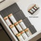 Adjustable 4 Tier Spice Drawer Organizer Expandable Spice Rack For Cabinet 0