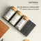 Adjustable 4 Tier Spice Drawer Organizer Expandable Spice Rack For Cabinet 3