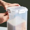 Airtight Bread Storage Container Clear Bread Box With Lid For Fresh Loaves 1