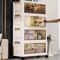 Foldable Storage Cabinet Wardrobe Organizer Large Capacity Dustproof Closet 0