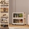 Foldable Storage Cabinet Wardrobe Organizer Large Capacity Dustproof Closet 7
