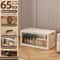 Foldable Storage Cabinet Wardrobe Organizer Large Capacity Dustproof Closet 18