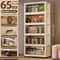 Foldable Storage Cabinet Wardrobe Organizer Large Capacity Dustproof Closet 22