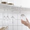 Under Cabinet Wine Glass Holder Hanging Rack No Drill Stemware Organizer 1