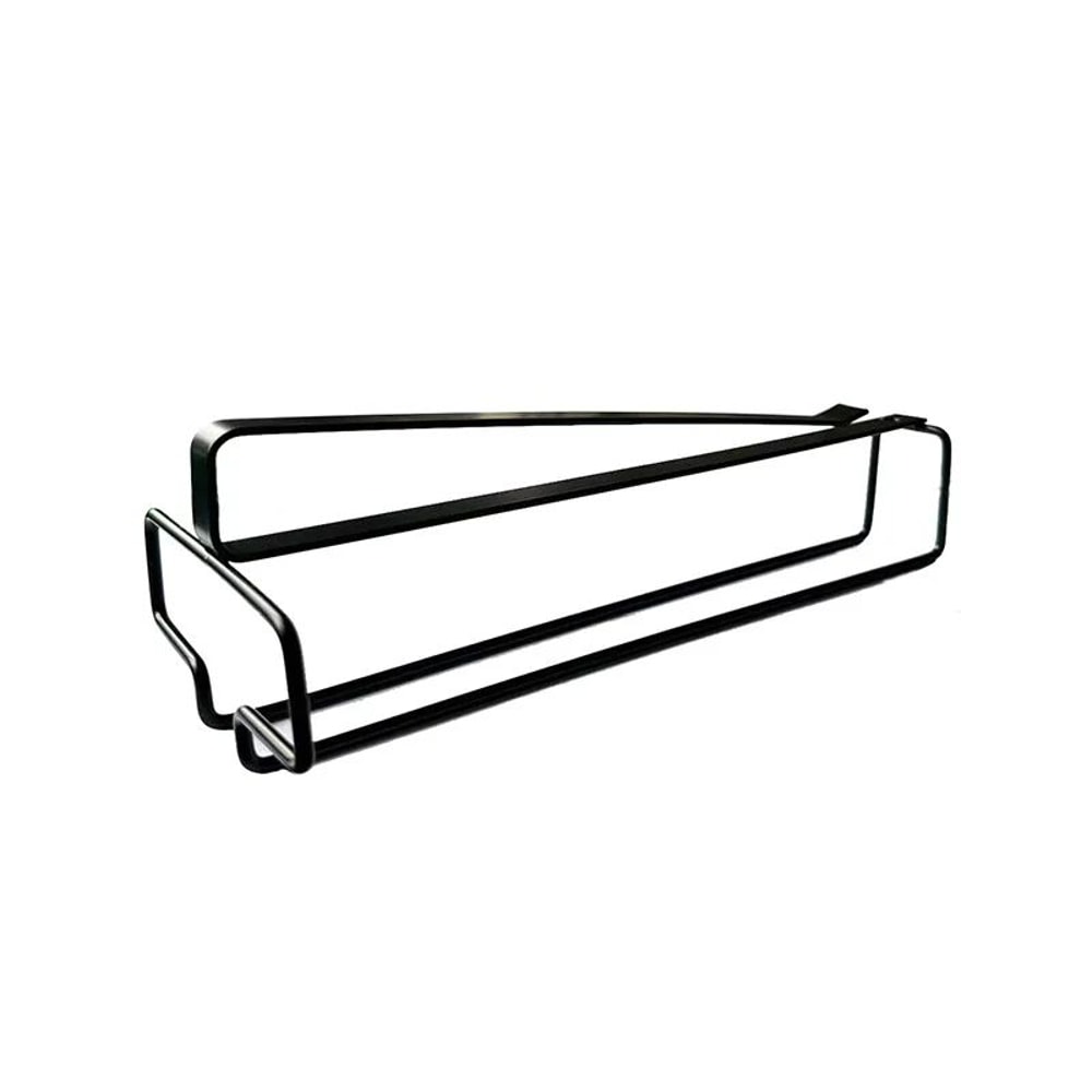 Under Cabinet Wine Glass Holder Hanging Rack No Drill Stemware Organizer 6