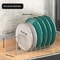 Expandable Dish Drying Rack With Drip Tray Compact Kitchen Counter Organizer 4
