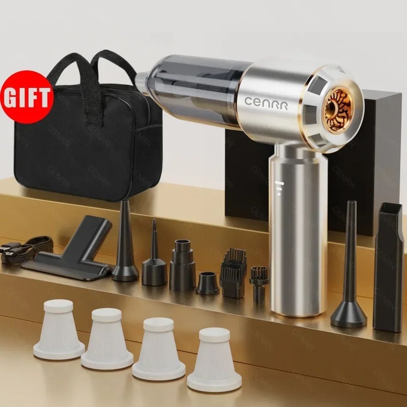 Cordless Handheld Car Vacuum Cleaner Powerful Portable Mini Cleaning Vacuum 15