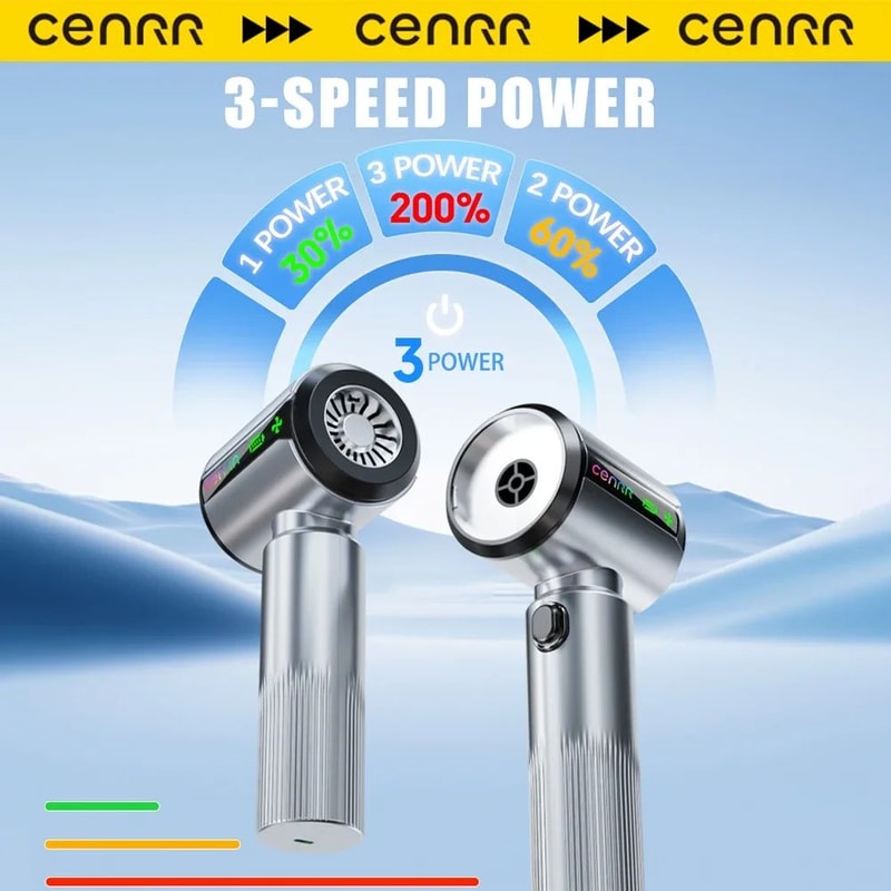 TurboClean Elite Cordless Car Vacuum And Air Blower 3