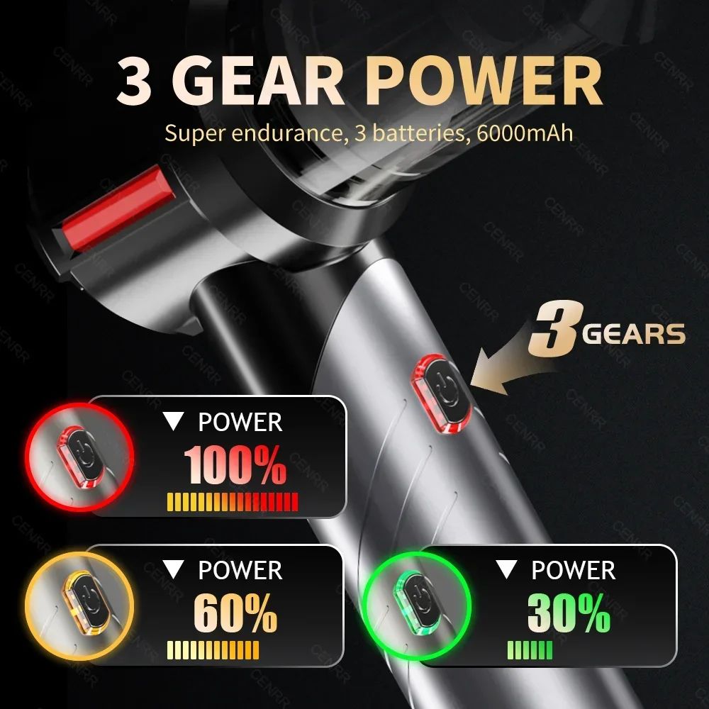 TurboClean Power Portable Car Vacuum And Air Blower 3