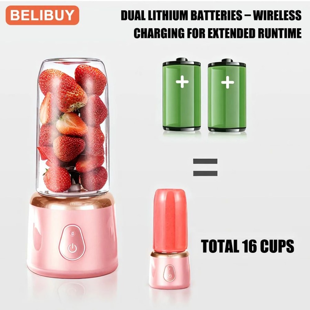 FreshBlend Mini Portable USB Juice Blender 3