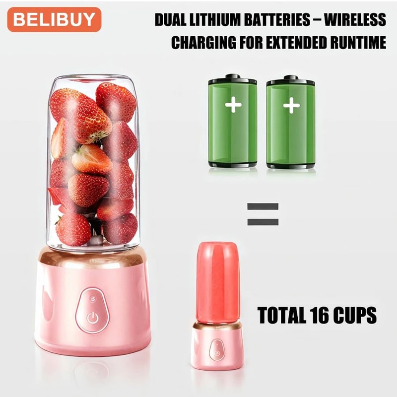 FreshBlend Mini Portable USB Juice Blender 3