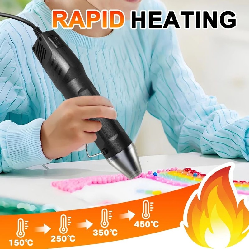 HeatPro Mini 300W Heat Gun For DIY Crafts 2