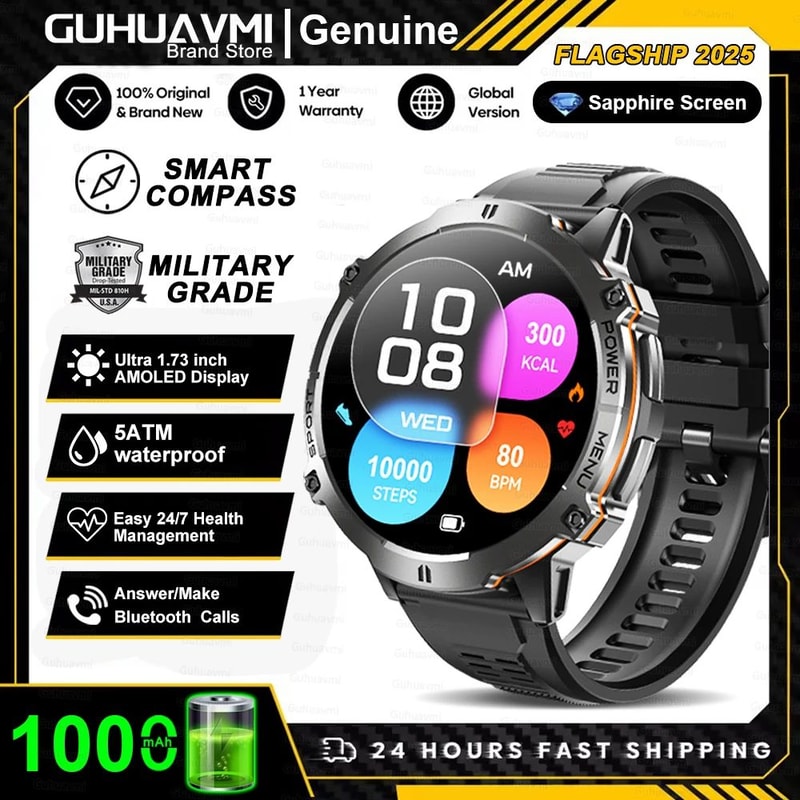 TitanForce Pro Military GPS Smart Watch 6