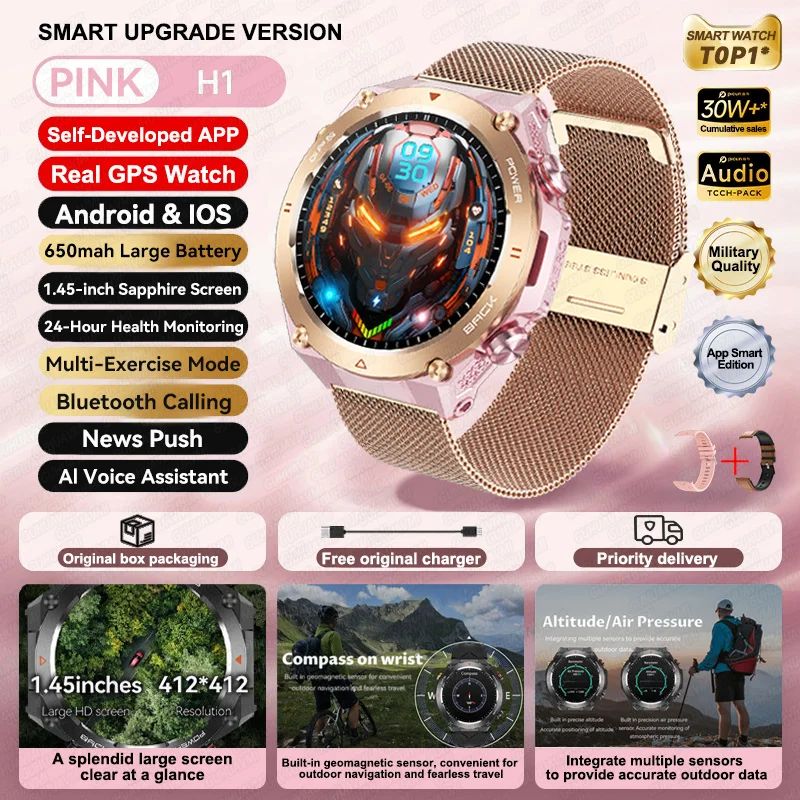 ActivePulse GPS Fitness Smart Watch With Bluetooth Calling 12