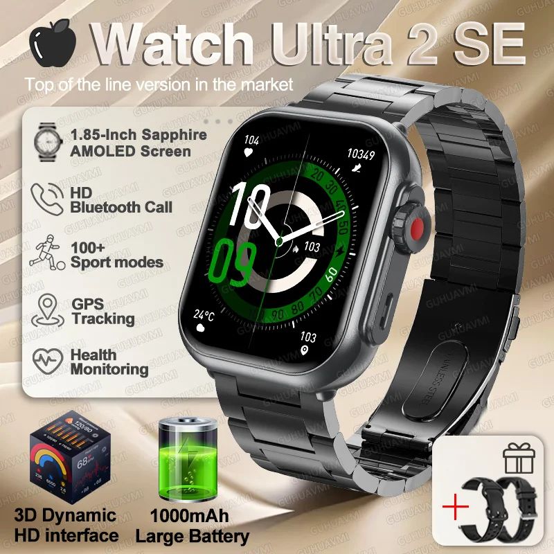 ActiveElite AMOLED GPS Smart Watch With Bluetooth Calling 9