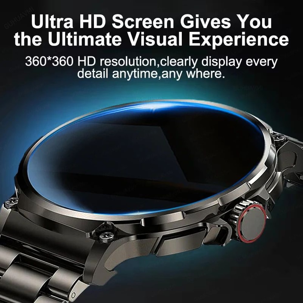AMOLED GPS Smartwatch With Bluetooth Call And Waterproof Fitness Tracking 2