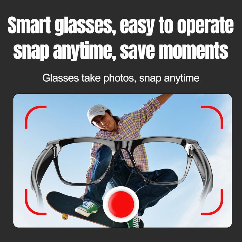 VisionPro AI Smart Glasses With Camera And Bluetooth Call 4