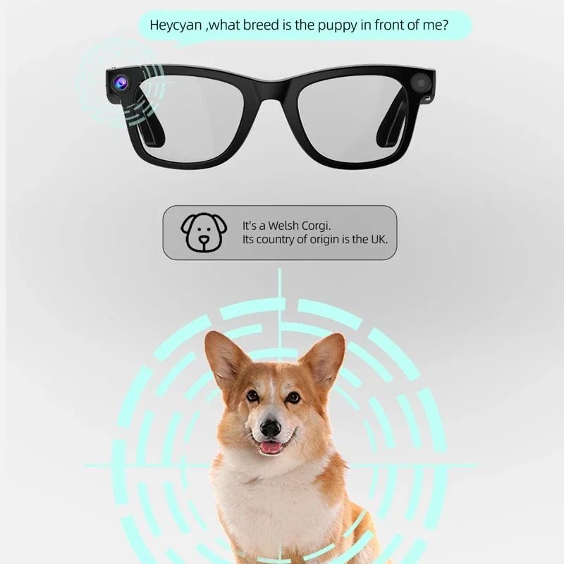 VisionX 4K Smart Camera Glasses With AI And Bluetooth Call 4