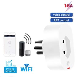 smartflow wifi smart plug with energy monitoring and voice control