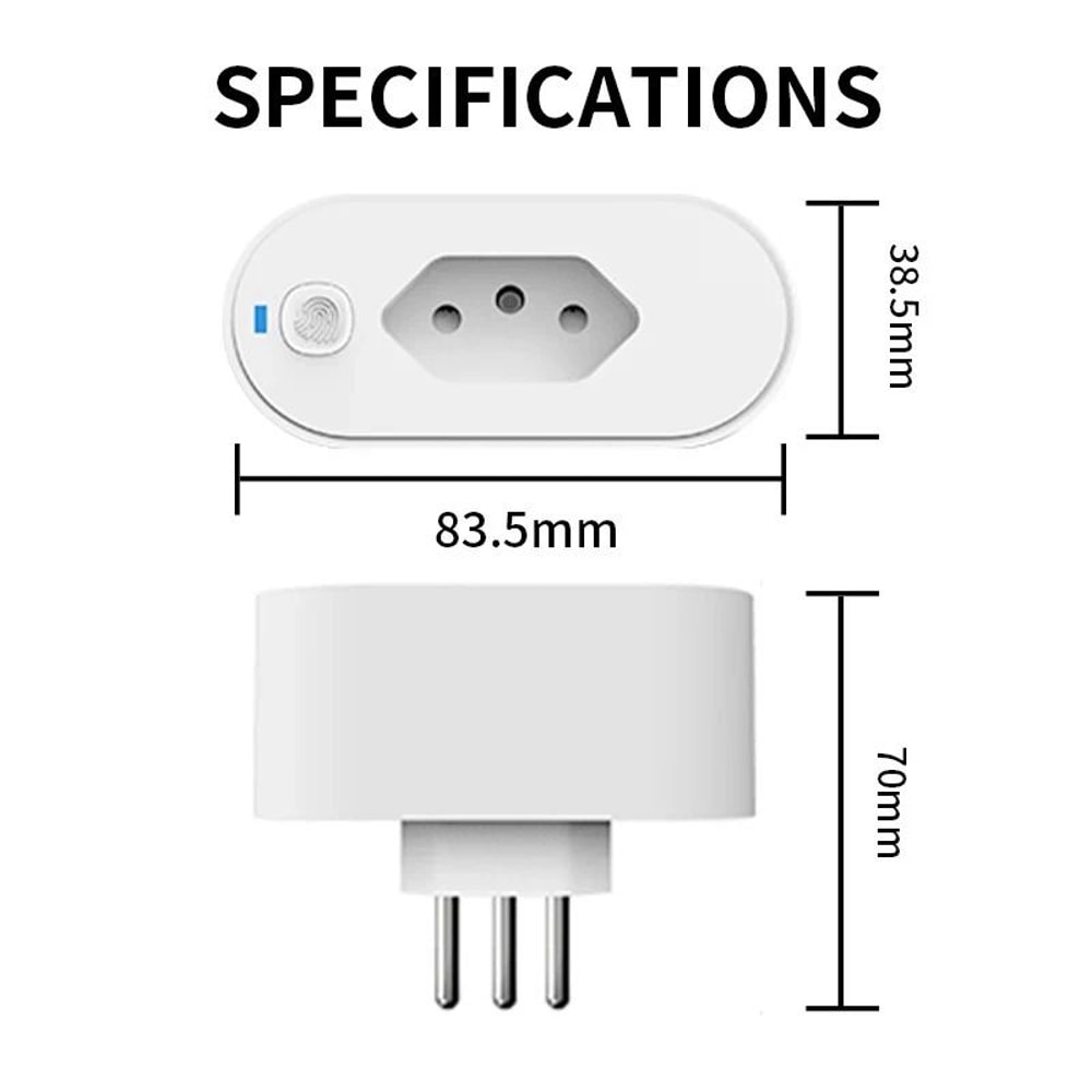 SmartFlow WiFi Smart Plug With Energy Monitoring And Voice Control 5