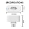 SmartFlow WiFi Smart Plug With Energy Monitoring And Voice Control 5
