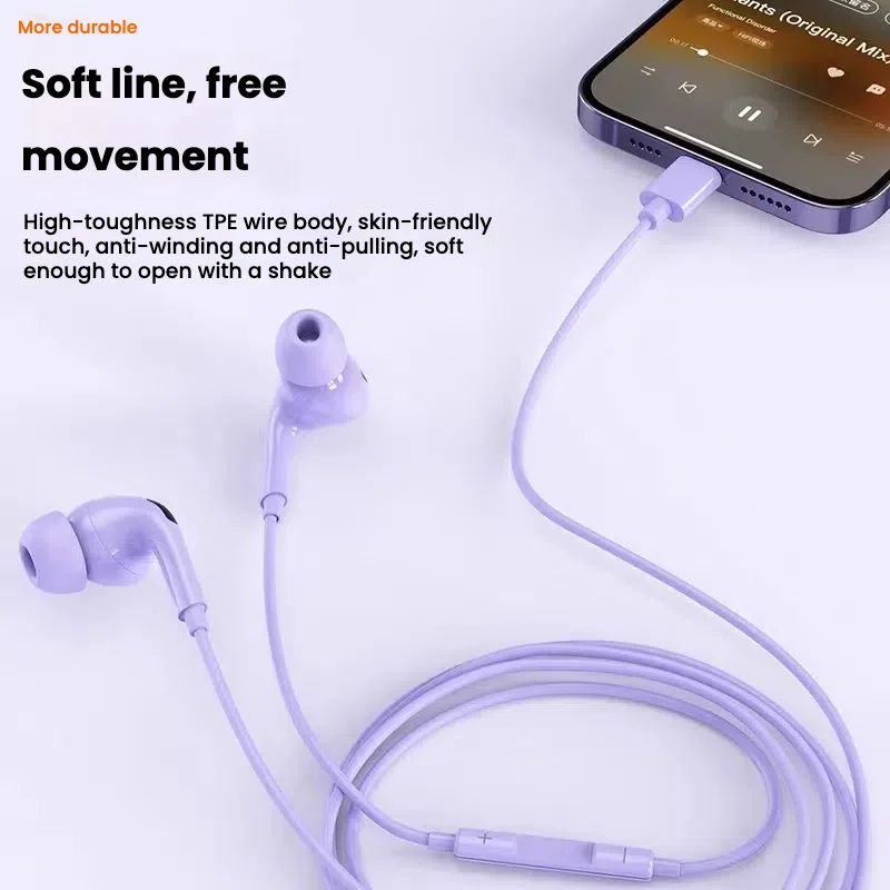 SoundCore Type C Wired Earbuds With HiFi Audio And Secure Fit 0