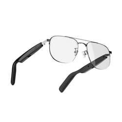 smart audio glasses with bluetooth speakers and anti blue light protection