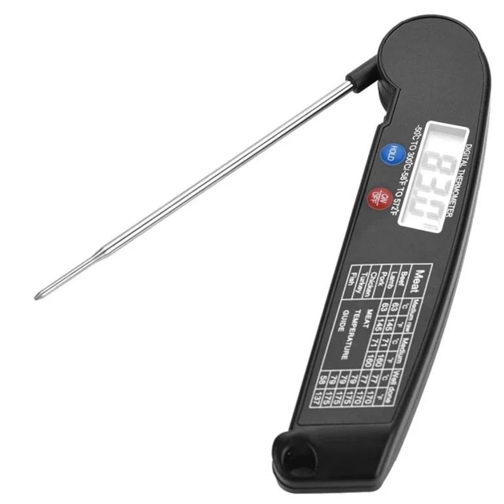 Instant Precision Digital Meat Thermometer For BBQ Grill And Kitchen Cooking 6