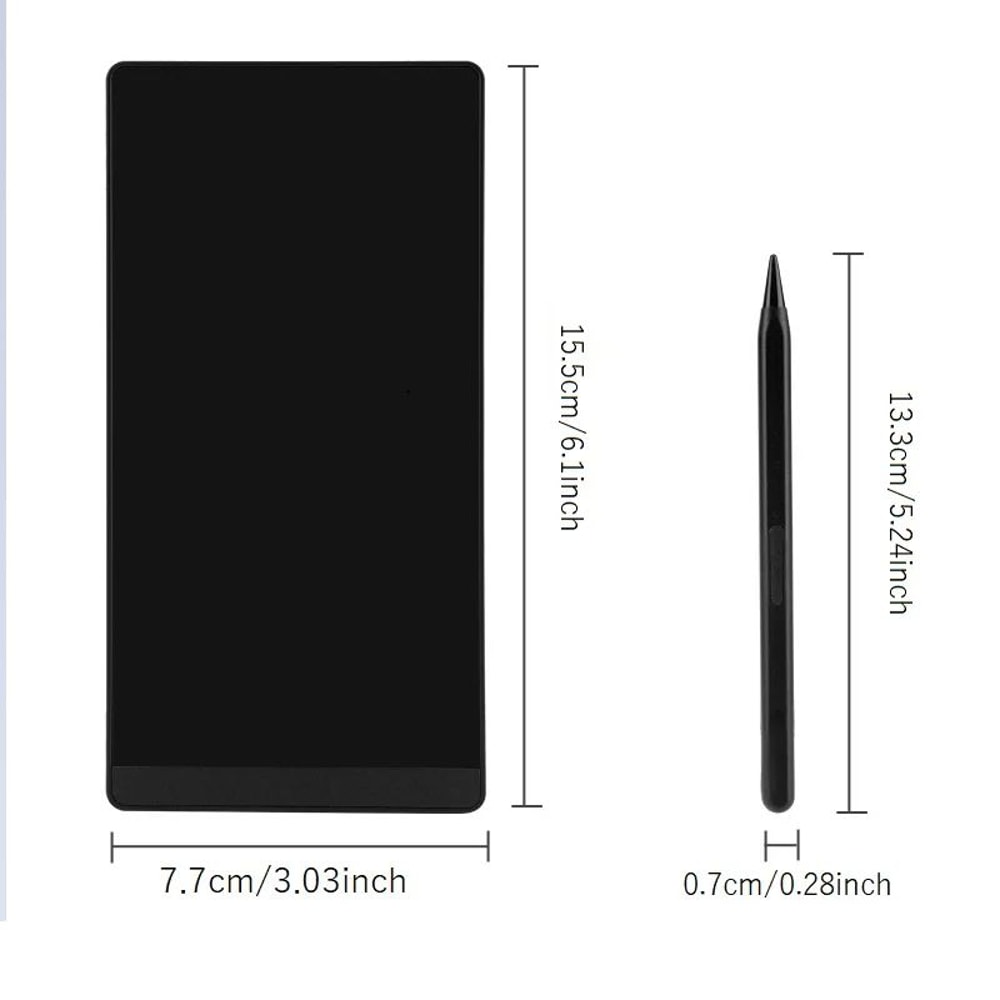BrightPad LCD Writing Tablet 65 Inch Kids Drawing Tablet Reusable Digital Notepad 1
