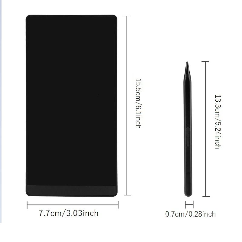 BrightPad LCD Writing Tablet 65 Inch Kids Drawing Tablet Reusable Digital Notepad 1