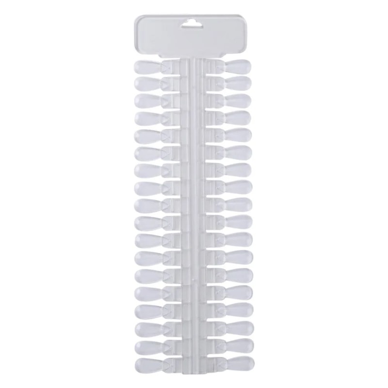 ProDisplay Nail Art Practice Board 36 Piece Manicure Display Palette Set 7