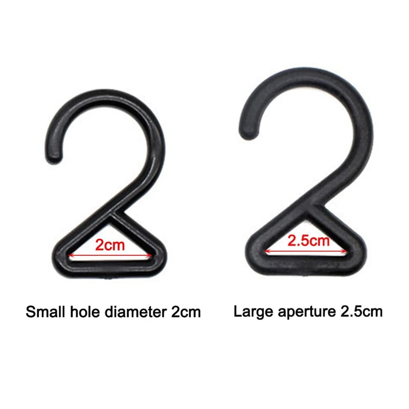 CampMate Multi Purpose Camping Hooks 10 Piece Portable Hanging Organizer Set 4