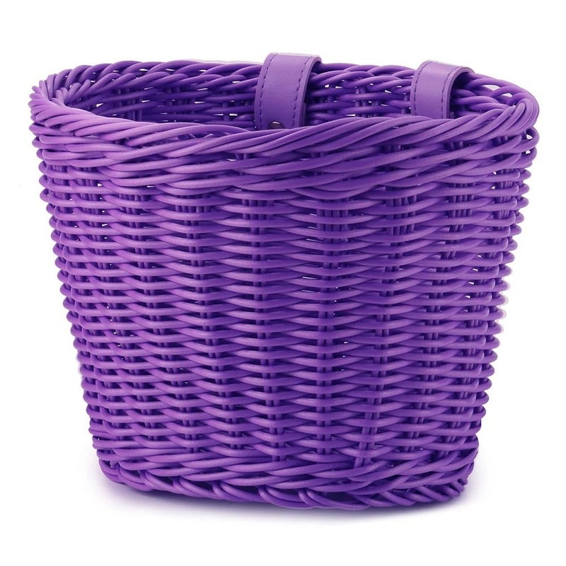 UrbanCarry Bicycle Front Basket Adjustable Handlebar Woven Bike Basket 8
