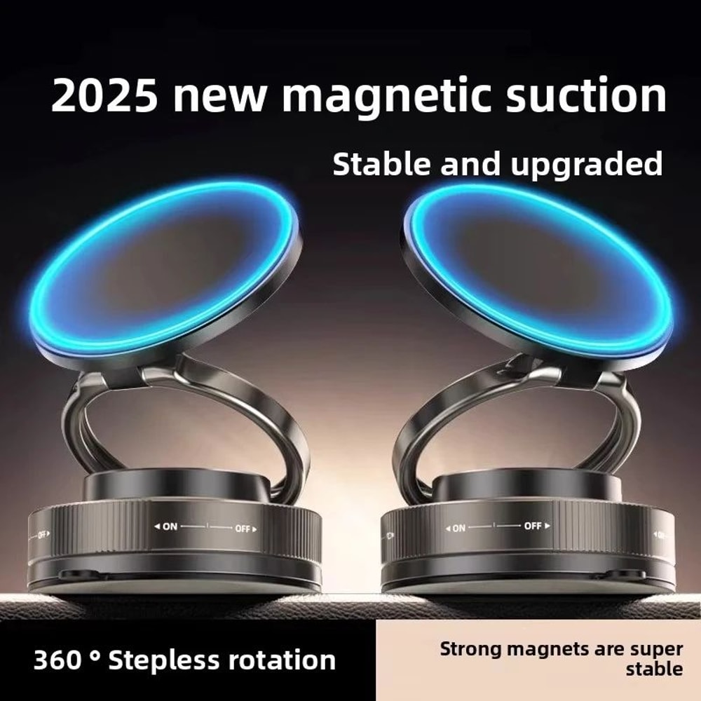 MagGrip Magnetic Phone Holder Suction Mount Adjustable Car And Desk Stand 0