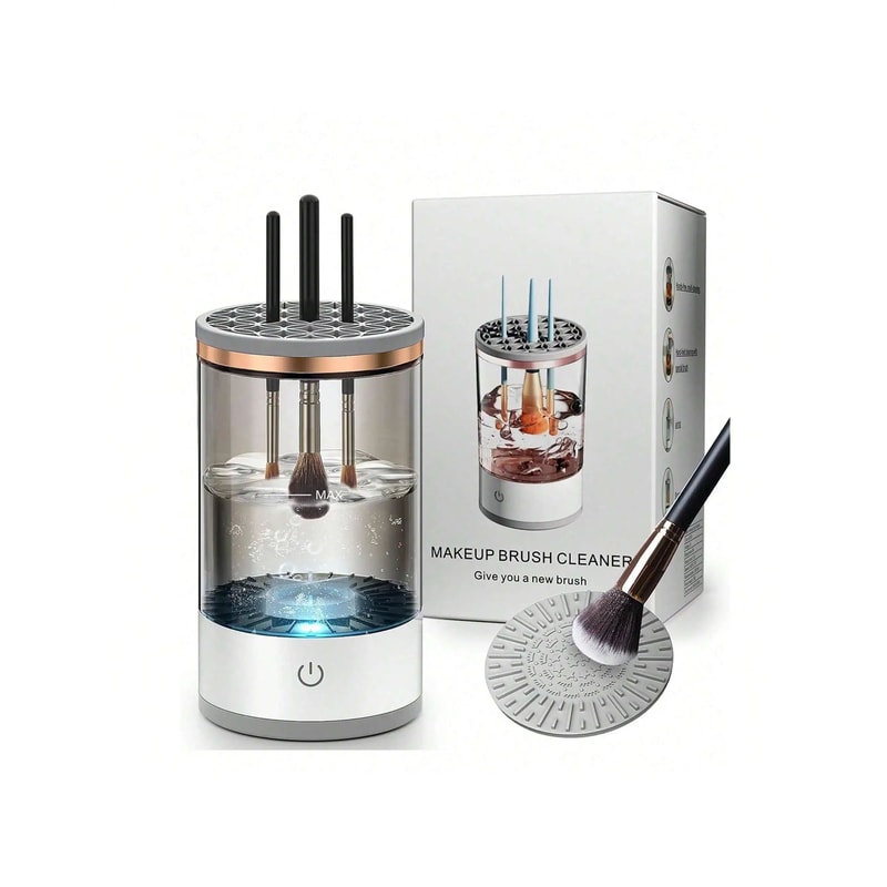 CleanSpin Electric Makeup Brush Cleaner Automatic Cosmetic Brush Washer 1