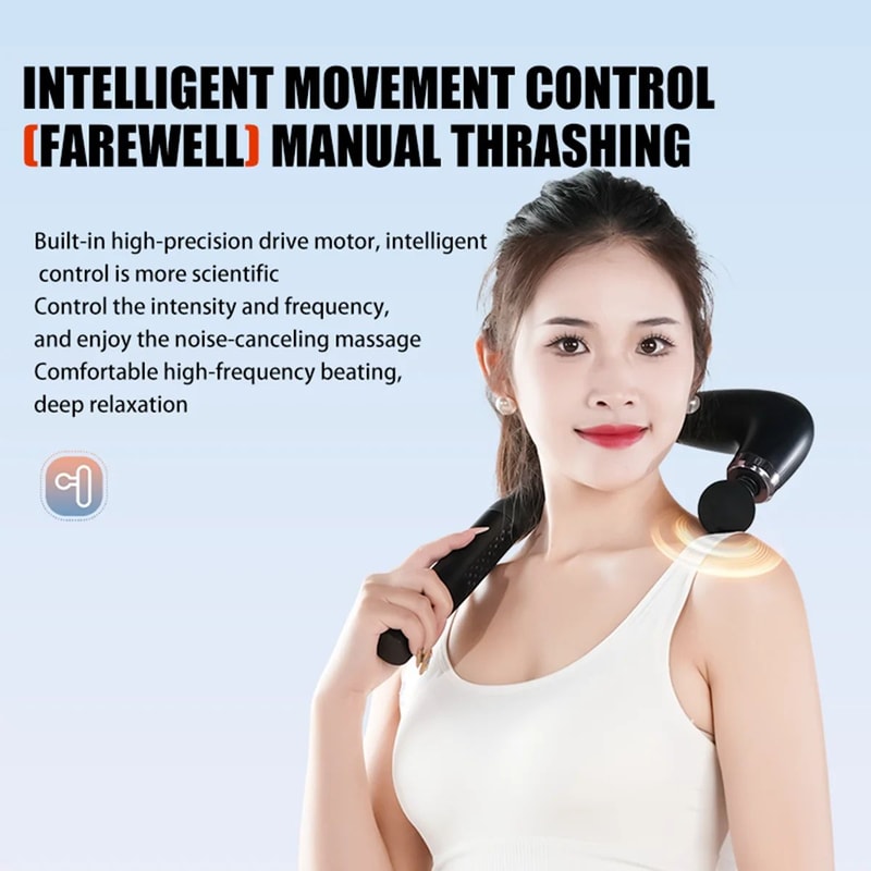 PowerRelief Massage Gun Deep Tissue Muscle Massager Handheld Recovery Device 1