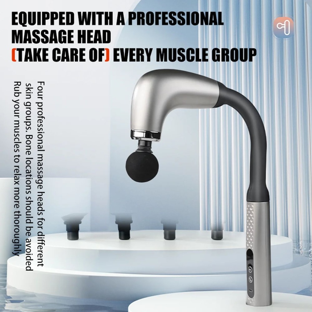 PowerRelief Massage Gun Deep Tissue Muscle Massager Handheld Recovery Device 2
