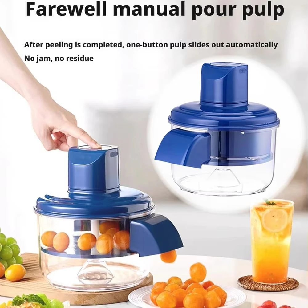 Automatic Electric Grape Peeler Hands Free Fruit Peeling Machine 0